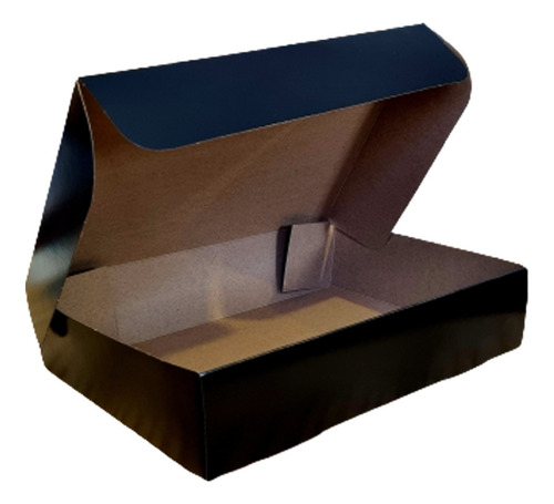 Caja Multiuso 29x22x6,5 Cm Total Black - Negra X 25u 