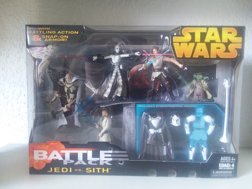 Star Wars Battle Pack Jedi Vs Sith