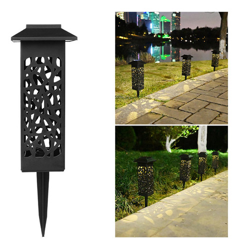 Lámpara Solar Para Jardín Con Estaca, Multiusos, Con