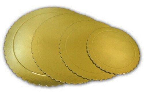 Bases Discos Para Tortas Discos Dorados 36 Cms 14 Pulgadas 