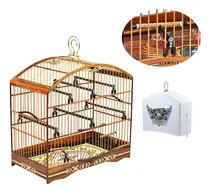 Comprar Gaiola Coleiro - Parafusada De Torneio E Passeio Para Papa Capim, Laranjeira, Paulista.. Entre Outros Tipos - Promoção!