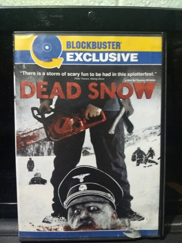 Dvd Zombies Nazis Dead Snow Gore Región 1 Sub Español