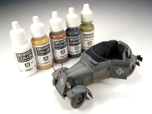 Imagen 1 de 4 de Vallejo Model Color Pintura Acrilica 17ml Rdelhobby Mza