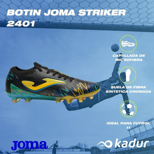 Botines Cancha 11 Campo Joma Profesional Ligero Cesped