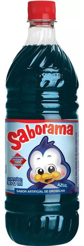 Xarope Saborama Groselha Azul 970ml