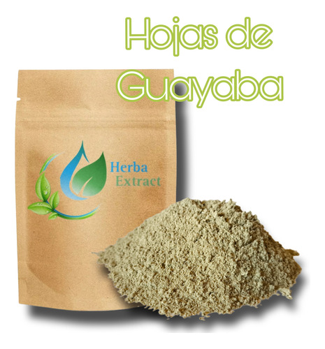 Hojas De Guayaba / Guayabo En Polvo Orgánico 1 Kg