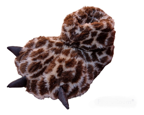 Pantuflas Garras Animal Print