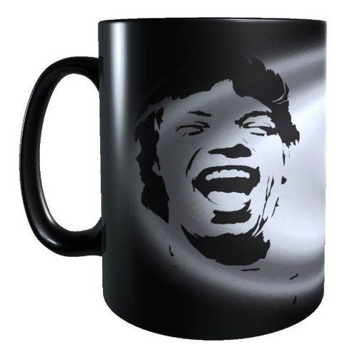 Taza Mágica Rolling Stones, Mick Jagger, Tazon Cambia Color