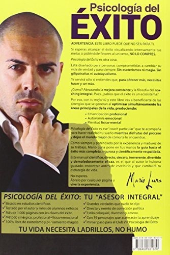 Psicología Del Éxito (dinámicas Sociales), De Mario Luna. Editorial Corre La Voz, Tapa Blanda En Español, 2020