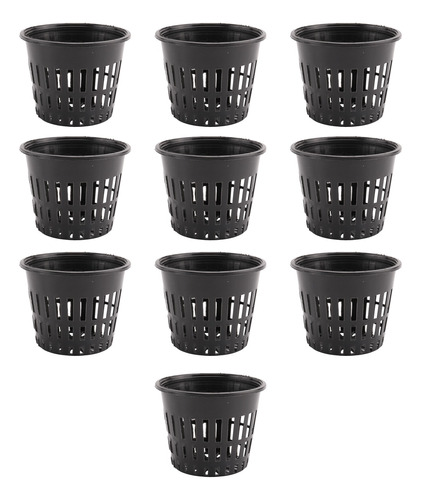 Cesta Hidropónica S510pcs De Malla Resistente De 3 Pulgadas