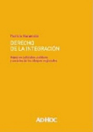 Derecho De La Integración Maraniello