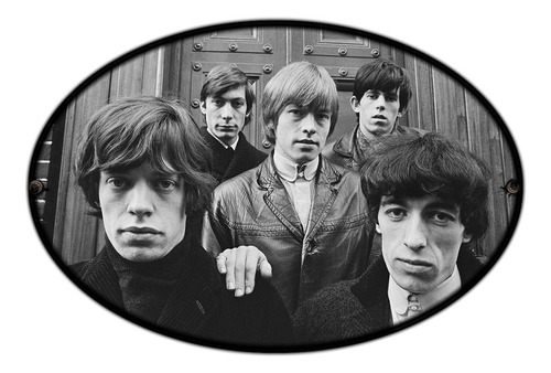 #57 - Cartel Decorativo Vintage Rock - The Rolling Stones 