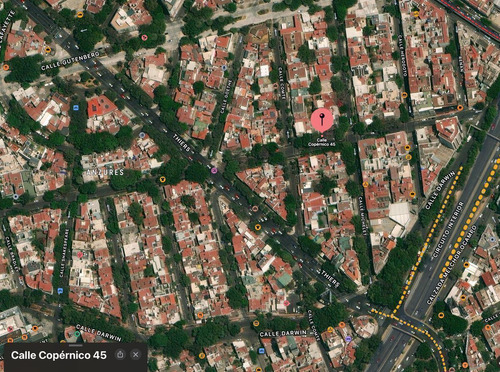 Terreno Comercial En Venta En Copérnico, 150m2, Anzures, Miguel Hidalgo