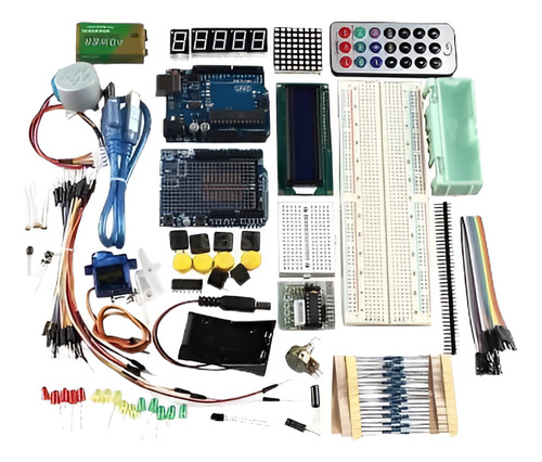 Uno Profesional R3 Starter Kit Para Servo Arduino Sensores 1