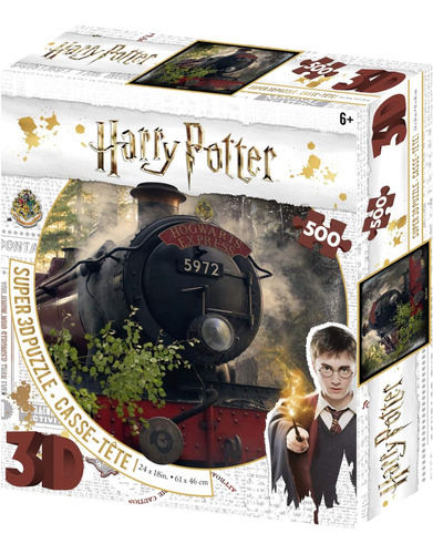 Rompecabezas 3d Harry Potter Hogwarts Express 500 Piezas Mul