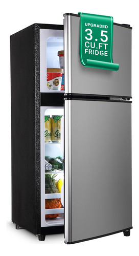 Tymyp Mini Nevera, Refrigerador Pequeno Con Congelador De 3.