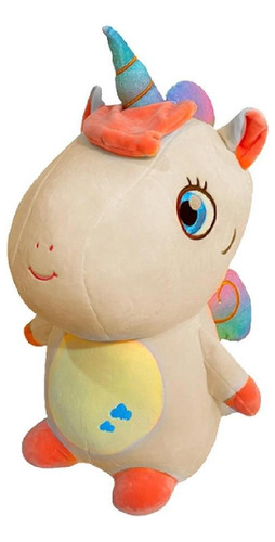 Pelucia Squish Pals Grande Unicornio Branco 50cm Toyng 46661