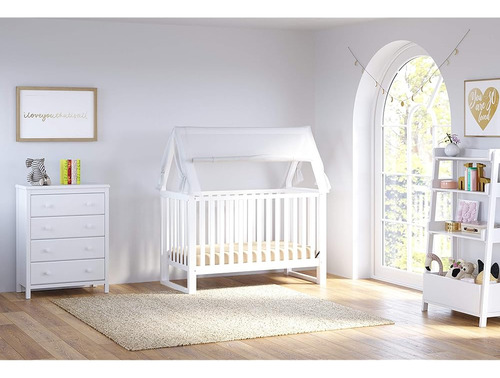 Storkcraft Alpine Cómoda De 4 Cajones Blanco Certificado