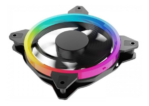 Imagen 1 de 3 de Kit 3 Ventiladores Ocelot Ogpf01 / Gamer / 120mm / Rgb
