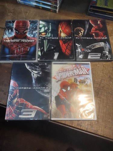 El Hombre Araña Spider Man Dvds Nuevos Originales Cada Uno