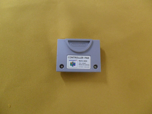 Controller Pak - Memory Card - Nintendo 64