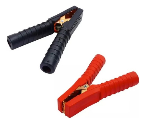 Pinzas Tipo Caiman Cocodrilo Para Bateria Auto | Kit 2