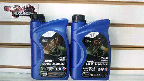 Aceite Elf Mineral Motos De 4 Tiempos 20w50