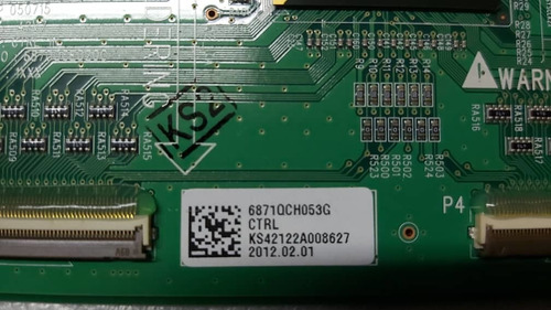 Tarjeta Monitor 42 LG 6871qch053g