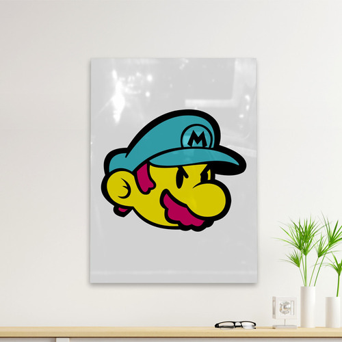 Cuadro Deco Mario Bros Cmyk (d0333 Boleto.store)