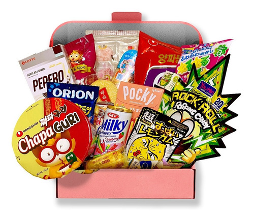Mega Caixa Japonesa Doces Asiáticos Mystery