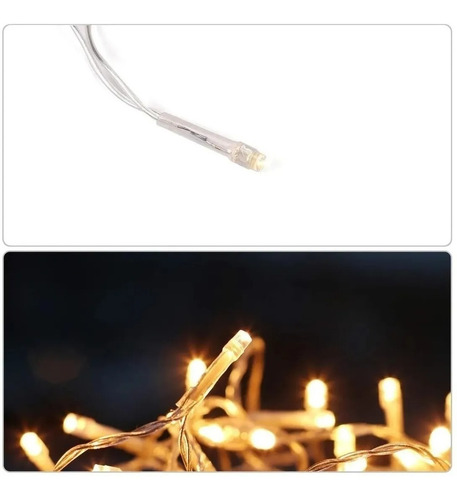 Serie Navideña Cascada Led 9 Metros 300 Luces Calidad