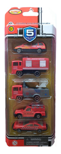 Set De 5 Autitos De Coleccion Metal Esc 1/64 Surtidos