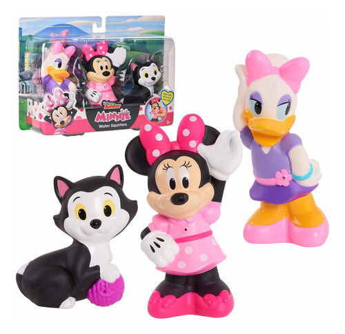 Juguetes  Junior Minnie Mouse Paquete De 3  De Baño, Fr80jb