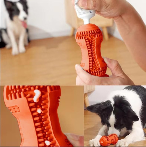 Juguete De Perro Masticable Para Dientes Rellenable