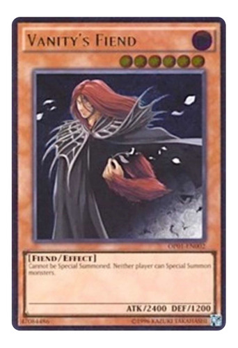 Yugioh! Vanity's Fiend