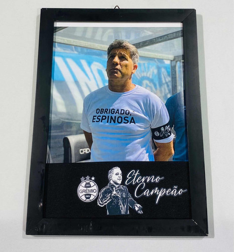 Faixa De Luto/capitão Grêmio Valdir Espinosa 2018 Renato