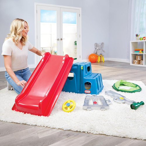 Little Tikes Easy Store Slide & Explore, Juego De Escaleras