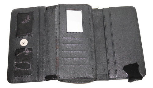 Cartera Piel De Charol Especial Para Ti Cierres Mujer Bolsa