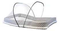 Comprar Cama Cuna Mosquitero Plegable Con Colchon Viscoelastico 88cm