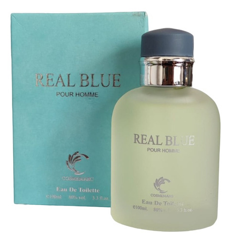 Perfume Hombre Cosmemarc Real Blue - 100ml
