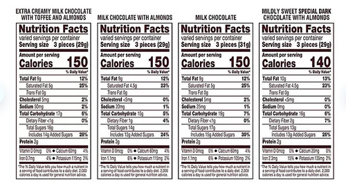 Hershey's Nuggets Mezcla De Chocolates 145 Pz