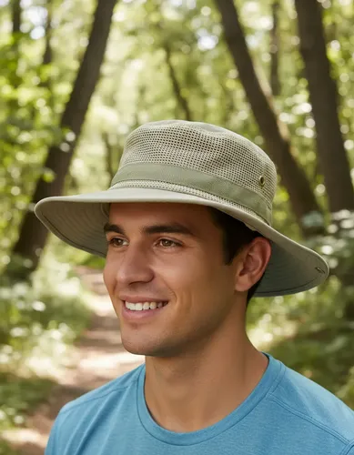 Sombrero Para El Sol Al Aire Libre Para Hombres Con Protección UV Gorra De Safari Sombrero De Pesca De Ala Ancha Con Solapa Para El Cuello Tunc Sencillez