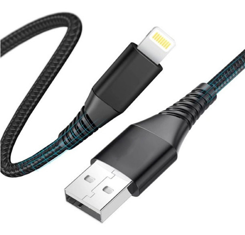 Cable Datos Reforzado Usb Compatible iPhone iPad iPod