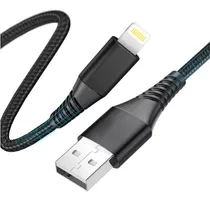 Comprar Cable Datos Reforzado Usb Compatible iPhone iPad iPod
