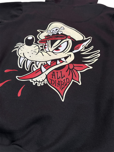 Hoodie S/m Nuevo All Diablo Estilo Sullen, Dickies