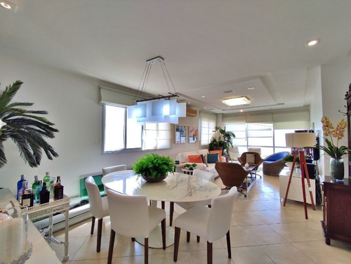 Imagem 2 de 26 de Apartamento Na Praia, Alto Padrão, Frente Mar, 4 Suítes, Varanda Gourmet, Lazer, 2 Vagas, Astúrias, Guarujá. - Ap5288