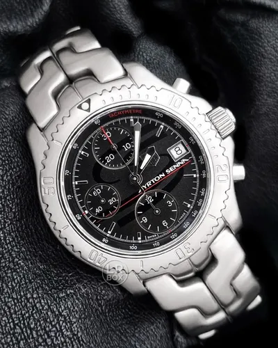 Tag heuer link ayrton senna limited edition discount