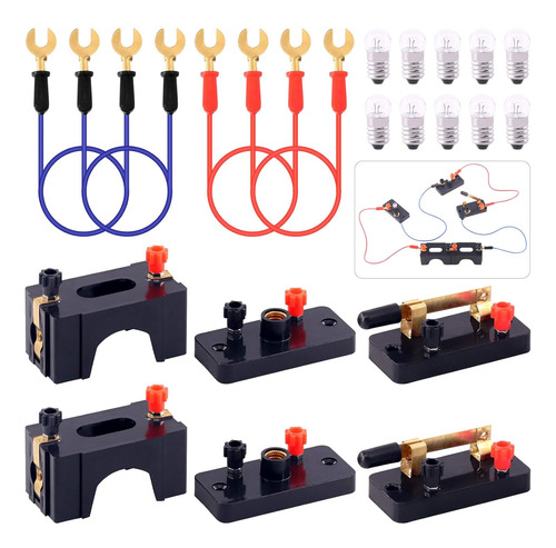 Kit De Experimento De Circuito Eléctrico De 20 Piezas ...