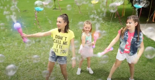 Juliana Burbujero Mágico Con Luz Automático Tiendamibebe