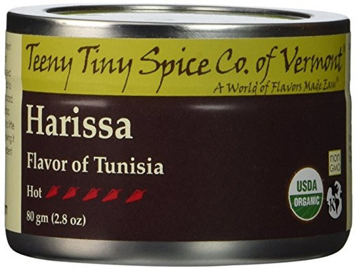 Teeny Tiny Especias Co Of Vermont Orgánica Harissa, 2.8 Oz